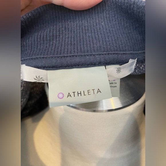 ATHLETA Zip Up Sweater-Sweatshirt - Picture 3 of 5
